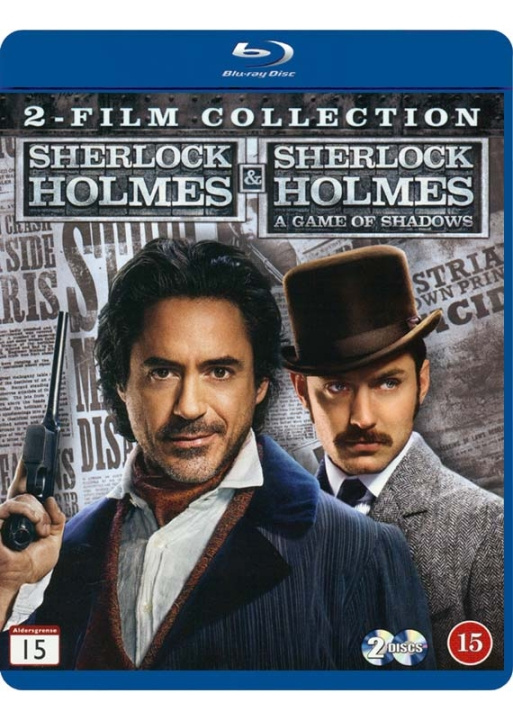 Sherlock Holmes Collection, The (2 film) (Blu-ray) i gruppen Elektronikk / Lyd & Bilde / TV og tilbehør / Filmer / Blu-ray hos TP E-commerce Nordic AB (D08891)