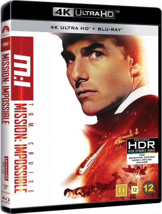 Mission: Impossible 1 (4K Blu-Ray) i gruppen Elektronikk / Lyd & Bilde / TV og tilbehør / Filmer / Blu-ray hos TP E-commerce Nordic AB (D08915)