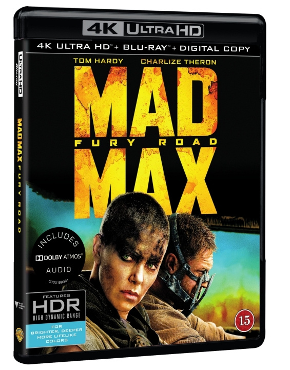 Mad Max: Fury Road (4K Blu-Ray) i gruppen Elektronikk / Lyd & Bilde / TV og tilbehør / Filmer / Blu-ray hos TP E-commerce Nordic AB (D08924)