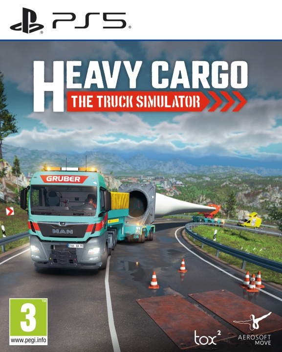 Heavy Cargo - The Truck Simulator (PS5) i gruppen Elektronikk / TV-spill & tilbehør / Sony PlayStation 5 / Spill hos TP E-commerce Nordic AB (D08931)