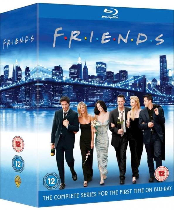 Friends: The Complete Series Blu-ray - UK Import i gruppen Elektronikk / Lyd & Bilde / TV og tilbehør / Filmer / Blu-ray hos TP E-commerce Nordic AB (D08977)