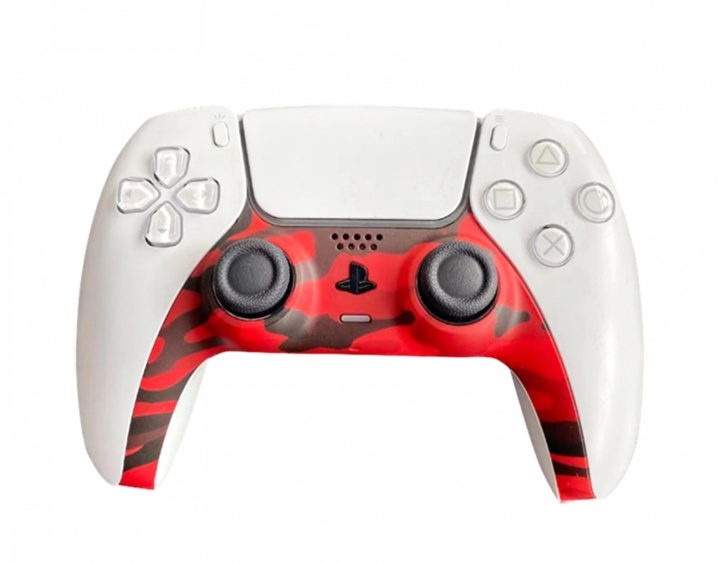 Piranha PS5 Controller Skins - Camo Red i gruppen Elektronikk / TV-spill & tilbehør / Sony PlayStation 5 / Tilbehør hos TP E-commerce Nordic AB (D09004)