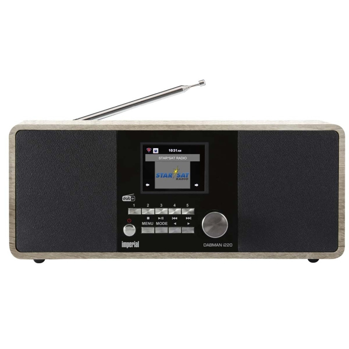 imperial Dabman i220 Beige FM / DAB+ / Internet / Bluetooth i gruppen Elektronikk / Lyd & Bilde / Hjemmekino, HiFi og bærbar / Radio & Vekkerklokker / Radio hos TP E-commerce Nordic AB (D09068)