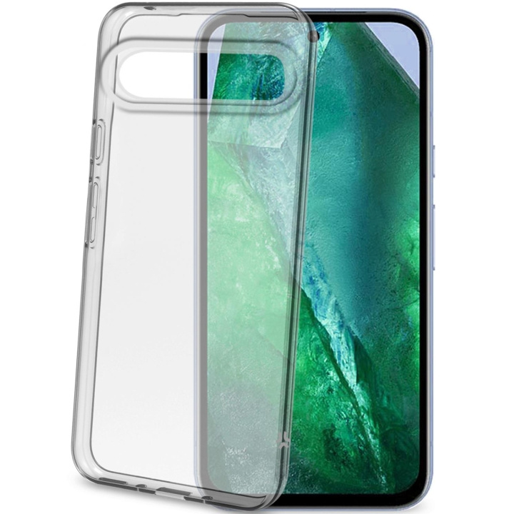 Celly Gelskin TPU Cover Google Pixel 9 / Pixel 9 Pro Transparent i gruppen SMARTTELEFON & NETTBRETT / Mobilbeskyttelse / Google hos TP E-commerce Nordic AB (D09091)