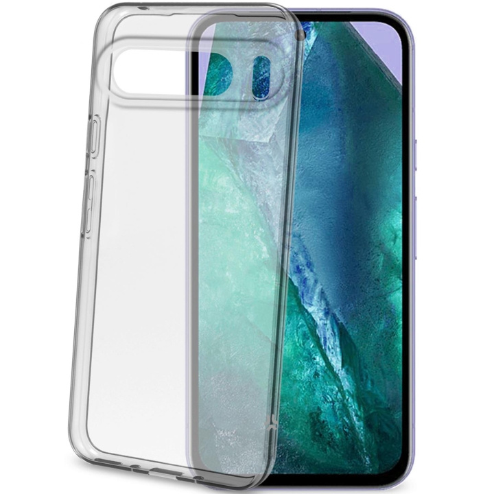 Celly Gelskin TPU Cover Google Pixel 9 Pro XL Transparent i gruppen SMARTTELEFON & NETTBRETT / Mobilbeskyttelse / Google hos TP E-commerce Nordic AB (D09092)