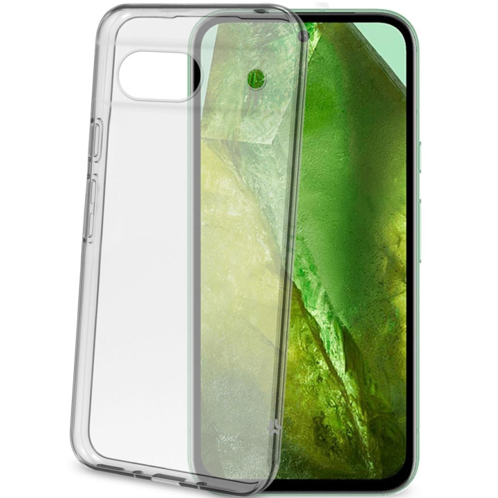 Celly Gelskin TPU-deksel Google Pixel 8A Transparent i gruppen SMARTTELEFON & NETTBRETT / Mobilbeskyttelse / Google hos TP E-commerce Nordic AB (D09093)