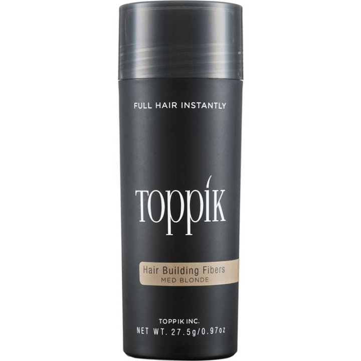 Toppik Hair Building Fibers Large 27.5g - Medium Blonde i gruppen HELSE OG SKJØNNHET / Hår & styling / Hårpleie hos TP E-commerce Nordic AB (D09135)