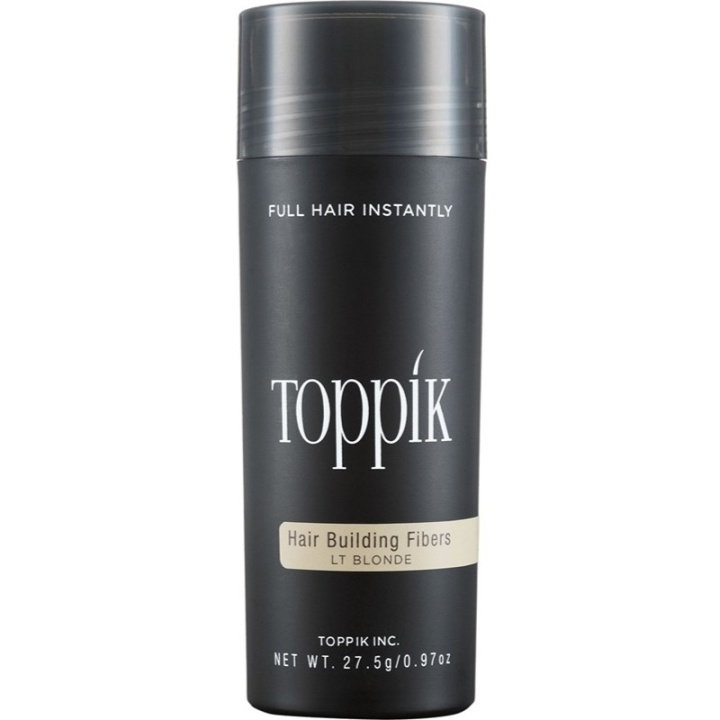 Toppik Hair Building Fibers Large 27.5g - Light Blonde i gruppen HELSE OG SKJØNNHET / Hår & styling / Hårpleie hos TP E-commerce Nordic AB (D09136)