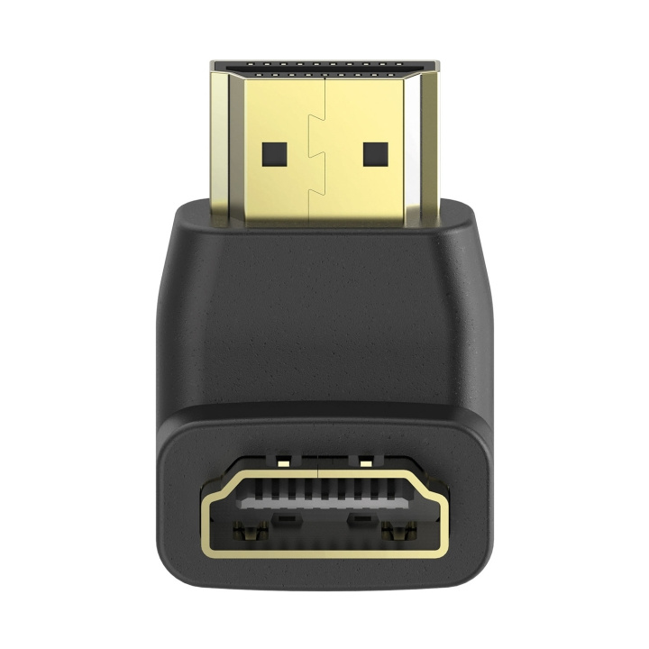 Hama Adapter Hdmi 270 Grader Gull Svart i gruppen Elektronikk / Kabler og adaptere / HDMI hos TP E-commerce Nordic AB (D09190)