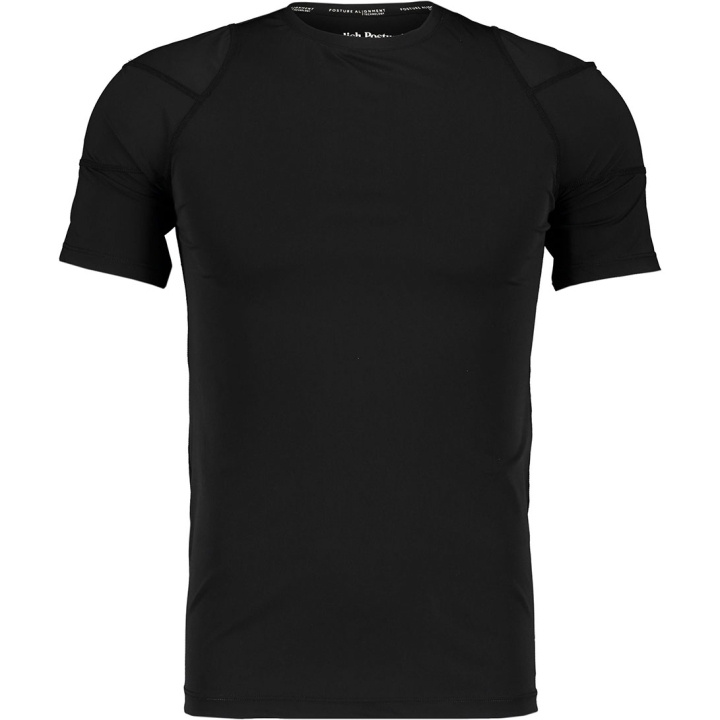 SWEDISH POSTURE T-shirt Herre Posture Reminder Svart S i gruppen SPORT, FRITID & HOBBY / Tilbehør / T-shirts hos TP E-commerce Nordic AB (D09215)