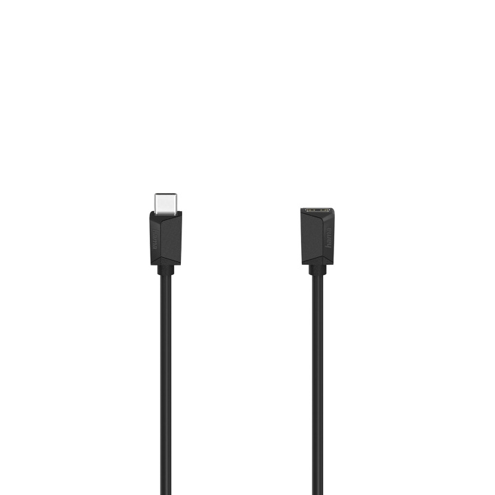 Hama Cable USB-C Extension Black 0.5m i gruppen Datautstyr / Kabler og adaptere / USB / USB-C hos TP E-commerce Nordic AB (D09249)