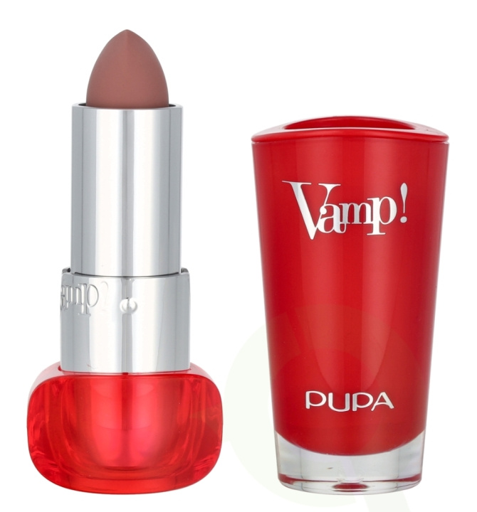 Pupa Milano Pupa Vamp! Extreme Colour Lipstick 3.5 g #101 Warm Nude i gruppen HELSE OG SKJØNNHET / Makeup / Lepper / Leppestift hos TP E-commerce Nordic AB (D09326)