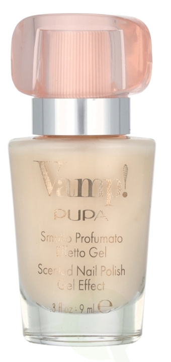 Pupa Milano Pupa Vamp! Scented Nail Polish 9 ml #120 Milky Pink i gruppen HELSE OG SKJØNNHET / Manikyr/pedikyr / Neglelakk hos TP E-commerce Nordic AB (D09329)