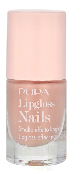 Pupa Milano Pupa Lipgloss Nail Polish 4.5 ml Fair Nude i gruppen HELSE OG SKJØNNHET / Manikyr/pedikyr / Neglelakk hos TP E-commerce Nordic AB (D09346)