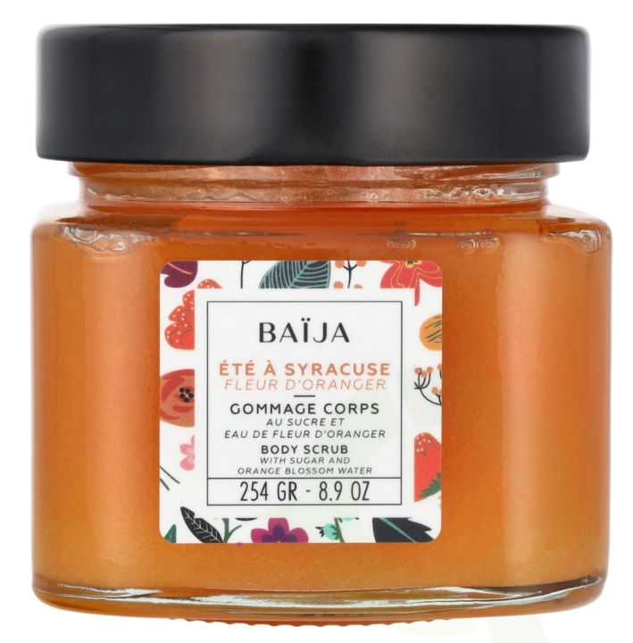 Baija Paris Baija Ete A Syracuse Body Scrub 254 g Orange Blossom i gruppen HELSE OG SKJØNNHET / Hudpleie / Ansikt / Skrubb/peeling hos TP E-commerce Nordic AB (D09384)