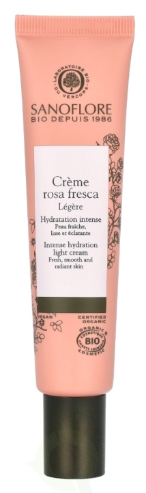 Sanoflore Rosa Fresca Intense Hydration Light Moisturiser 40 ml i gruppen HELSE OG SKJØNNHET / Hudpleie / Ansikt / Dagkrem hos TP E-commerce Nordic AB (D09397)