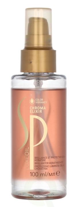 Wella SP - Luxe Oil Chroma Elixir 100 ml i gruppen HELSE OG SKJØNNHET / Hår & styling / Hårpleie / Hårolje hos TP E-commerce Nordic AB (D09535)