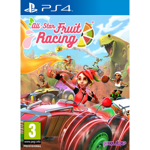 All-Star Fruit Racing (PS4) i gruppen Elektronikk / TV-spill & tilbehør / Sony PlayStation 4 / Spill hos TP E-commerce Nordic AB (D09543)