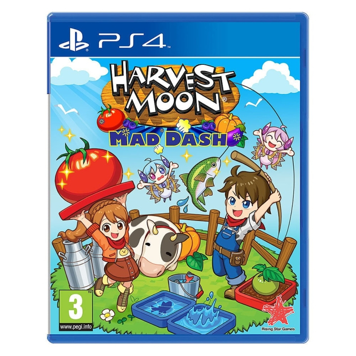 Harvest Moon: Mad Dash (PS4) i gruppen Elektronikk / TV-spill & tilbehør / Sony PlayStation 4 / Spill hos TP E-commerce Nordic AB (D09553)