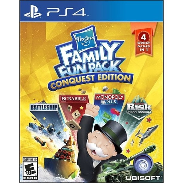 Hasbro Family Fun Pack: Conquest edition ( Import ) (PS4) i gruppen Elektronikk / TV-spill & tilbehør / Sony PlayStation 4 / Spill hos TP E-commerce Nordic AB (D09611)