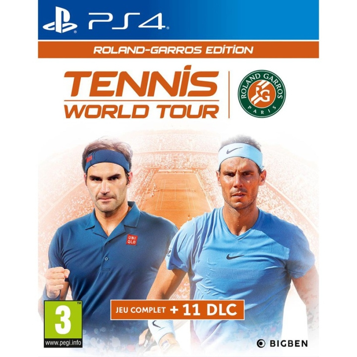 Tennis World Tour (Roland-Garros Edition) (Import) (PS4) i gruppen Elektronikk / TV-spill & tilbehør / Sony PlayStation 4 / Spill hos TP E-commerce Nordic AB (D09688)