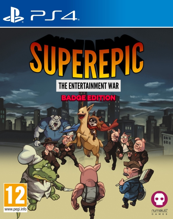 SuperEpic (Badge Edition) (PS4) i gruppen Elektronikk / TV-spill & tilbehør / Sony PlayStation 4 / Spill hos TP E-commerce Nordic AB (D09699)