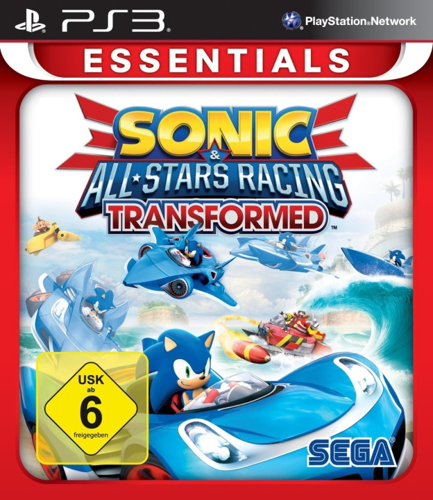 Sonic All-Star Racing: Transformed (Essentials) (PS3) i gruppen Elektronikk / TV-spill & tilbehør / Sony PlayStation 3 hos TP E-commerce Nordic AB (D09710)