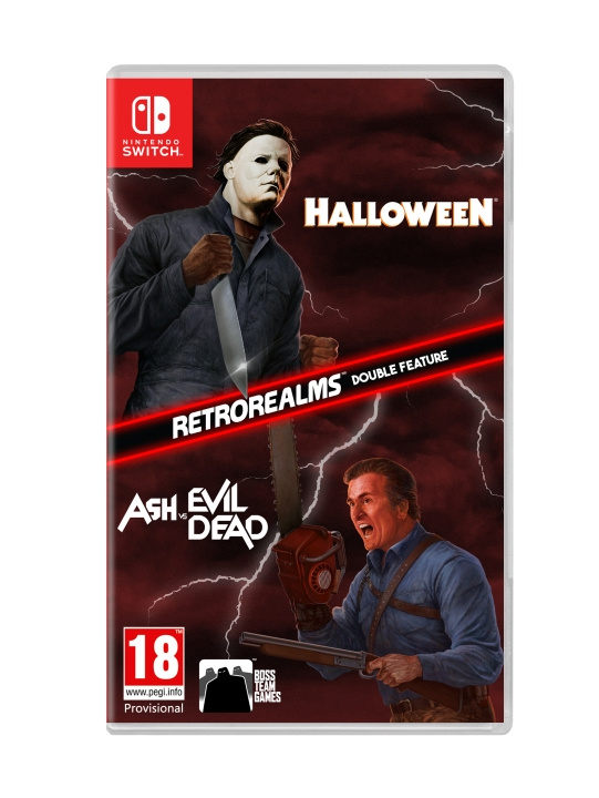 Halloween and Ash vs Evil Dead RetroRealms Double Feature (Switch) i gruppen Elektronikk / TV-spill & tilbehør / Nintendo Switch / Spel hos TP E-commerce Nordic AB (D09794)