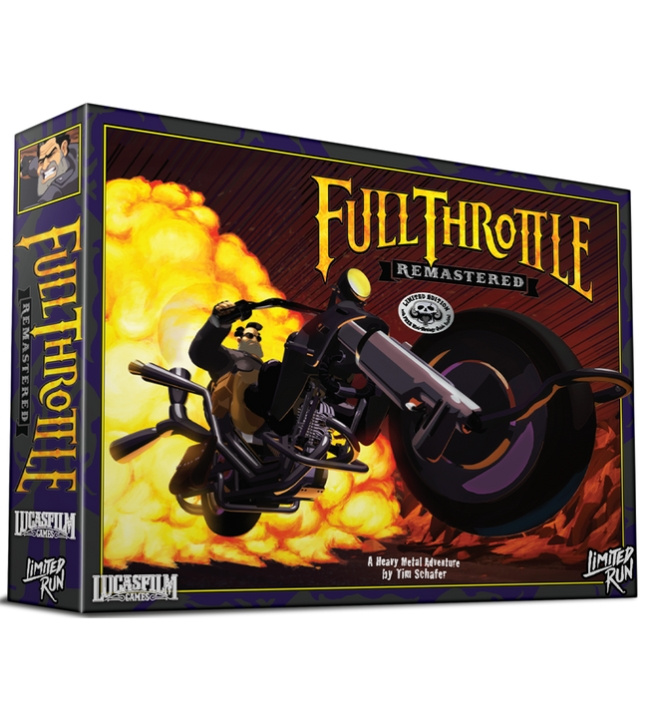 Full Throttle Remastered Collector\'s Edition (Limited Run) (Import) (PS4) i gruppen Elektronikk / TV-spill & tilbehør / Sony PlayStation 4 / Spill hos TP E-commerce Nordic AB (D09833)