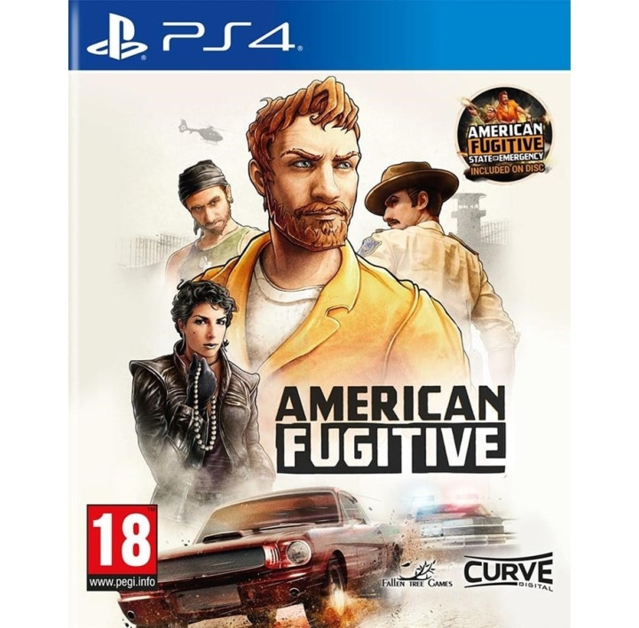 American Fugitive (PS4) i gruppen Elektronikk / TV-spill & tilbehør / Sony PlayStation 4 / Spill hos TP E-commerce Nordic AB (D09846)