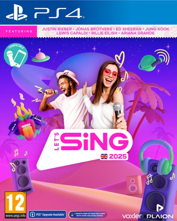 Let\'s Sing 2025 (PS4) i gruppen Elektronikk / TV-spill & tilbehør / Sony PlayStation 4 / Spill hos TP E-commerce Nordic AB (D09872)