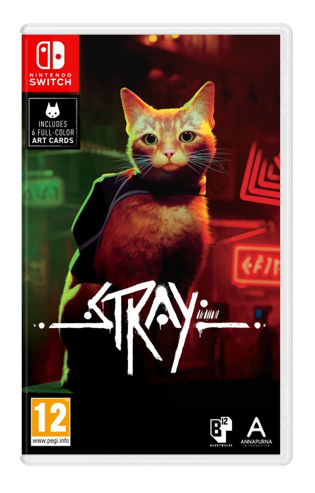 Stray (Switch) i gruppen Elektronikk / TV-spill & tilbehør / Nintendo Switch / Spel hos TP E-commerce Nordic AB (D09884)