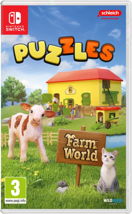 Schleich Puzzles FARM WORLD (Switch) i gruppen Elektronikk / TV-spill & tilbehør / Nintendo Switch / Spel hos TP E-commerce Nordic AB (D09890)