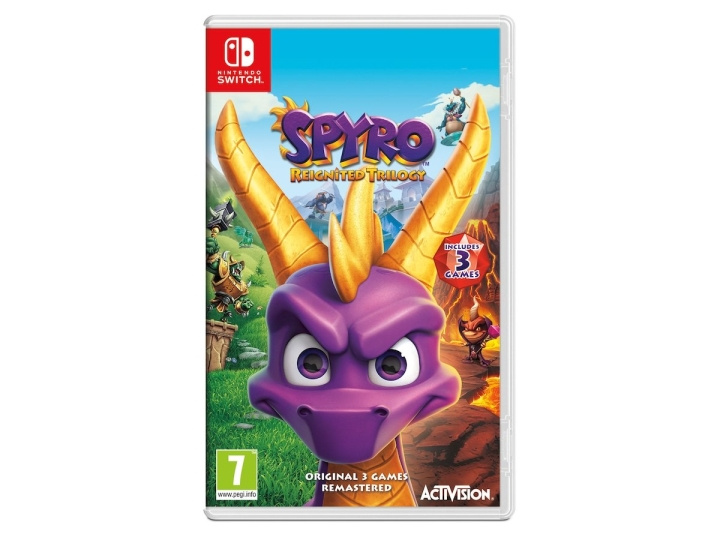 Spyro Reignited Trilogy (Switch) i gruppen Elektronikk / TV-spill & tilbehør / Nintendo Switch / Spel hos TP E-commerce Nordic AB (D09911)