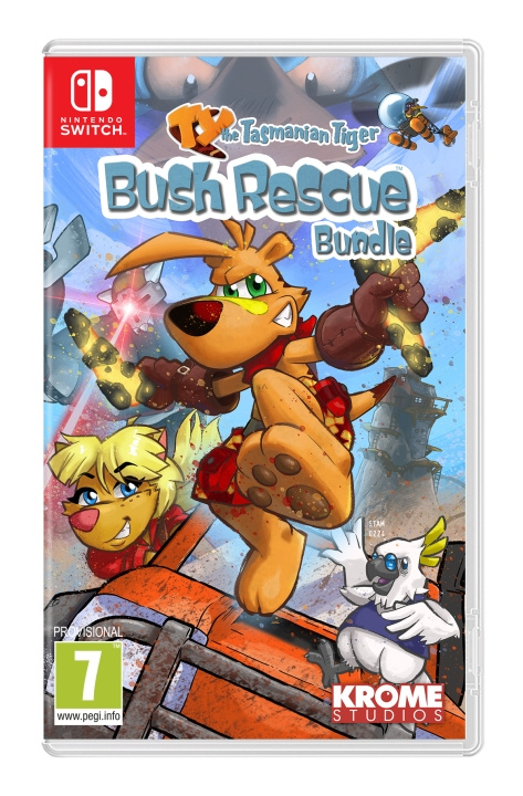 TY the Tasmanian Tiger HD Bush Rescue Bundle (Switch) i gruppen Elektronikk / TV-spill & tilbehør / Nintendo Switch / Spel hos TP E-commerce Nordic AB (D09944)