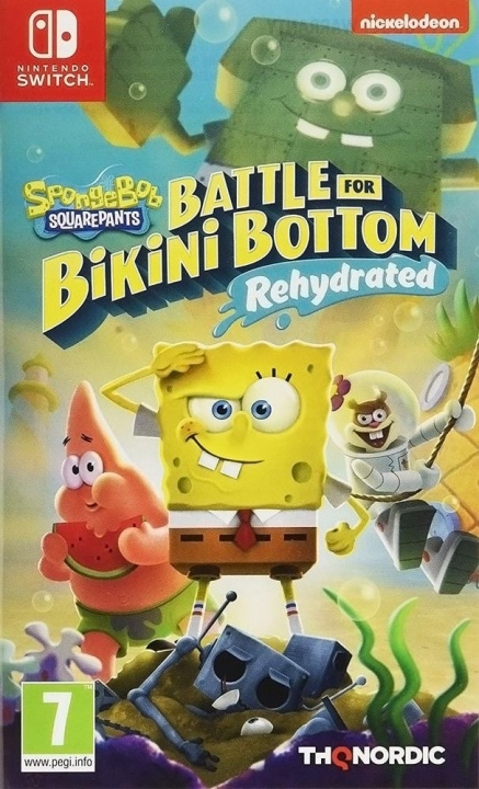 Spongebob SquarePants: Battle for Bikini Bottom - Rehydrated (Switch) i gruppen Elektronikk / TV-spill & tilbehør / Nintendo Switch / Spel hos TP E-commerce Nordic AB (D09949)