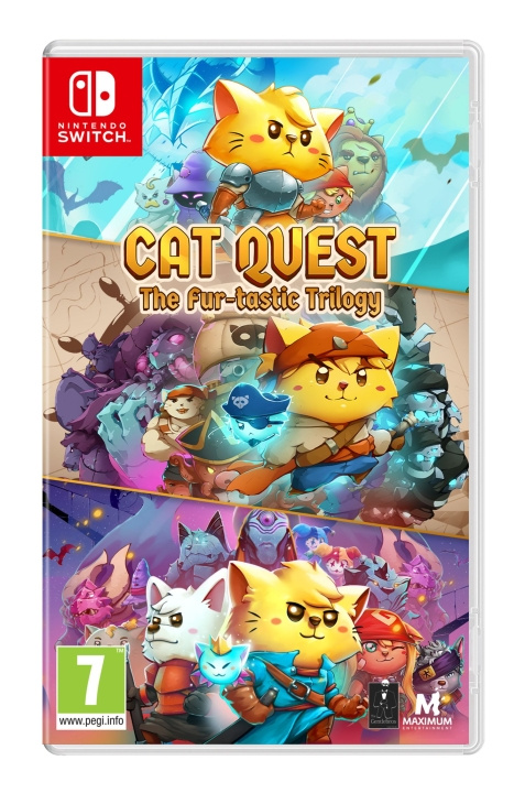 Cat Quest: The Fur-tastic Trilogy (Switch) i gruppen Elektronikk / TV-spill & tilbehør / Nintendo Switch / Spel hos TP E-commerce Nordic AB (D10003)