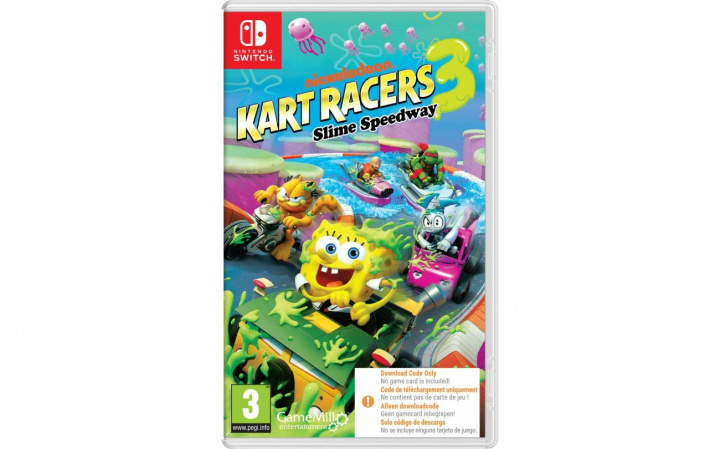 Nickelodeon Kart Racers 3: Slime Speedway (Switch) i gruppen Elektronikk / TV-spill & tilbehør / Nintendo Switch / Spel hos TP E-commerce Nordic AB (D10010)