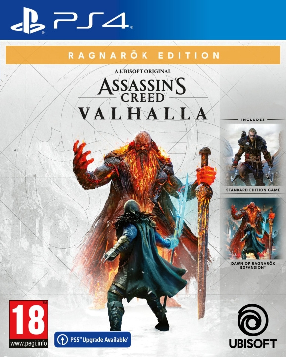 Assassin\'s Creed Valhalla: Ragnarök Double Pack (PS4) i gruppen Elektronikk / TV-spill & tilbehør / Sony PlayStation 4 / Spill hos TP E-commerce Nordic AB (D10036)