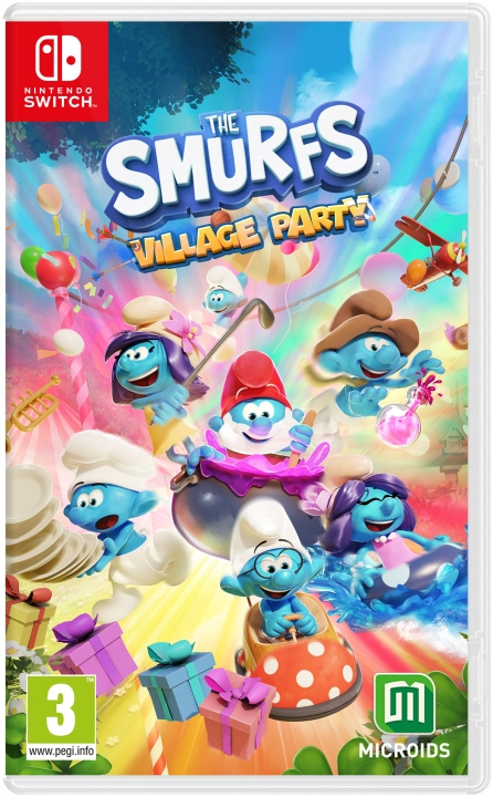 The Smurfs: Village Party (Switch) i gruppen Elektronikk / TV-spill & tilbehør / Nintendo Switch / Spel hos TP E-commerce Nordic AB (D10048)