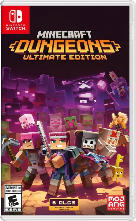 Minecraft Dungeons: Ultimate Edition (Switch) i gruppen Elektronikk / TV-spill & tilbehør / Nintendo Switch / Spel hos TP E-commerce Nordic AB (D10057)