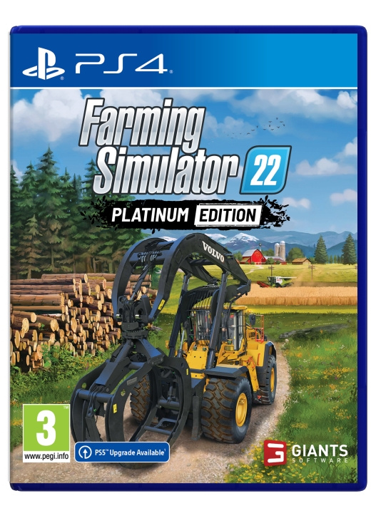 Farming Simulator 22 (Platinum Edition) (PS4) i gruppen Elektronikk / TV-spill & tilbehør / Sony PlayStation 4 / Spill hos TP E-commerce Nordic AB (D10058)