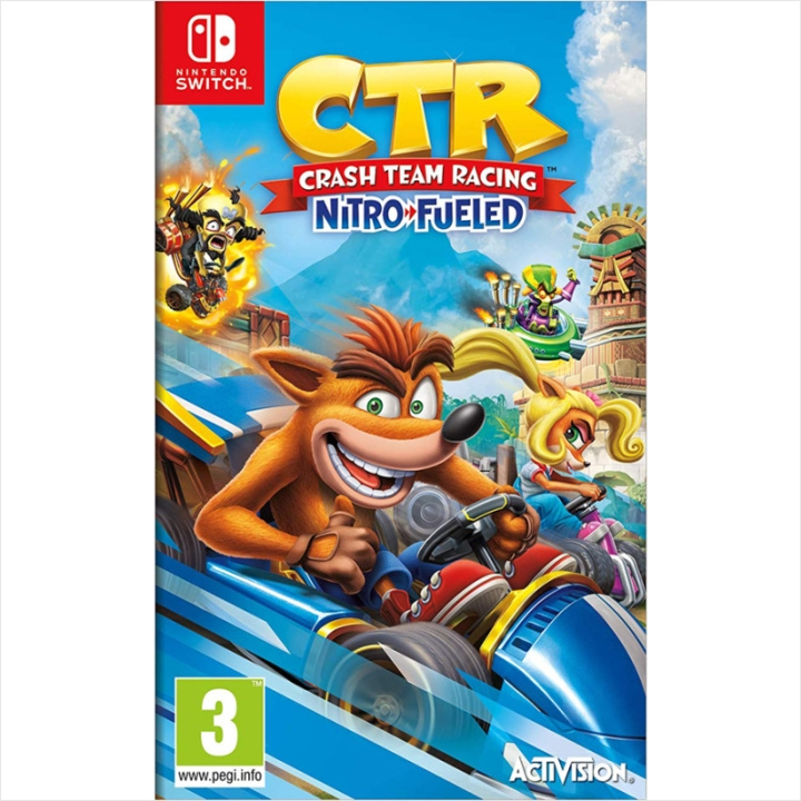 Crash Team Racing Nitro-Fueled (Switch) i gruppen Elektronikk / TV-spill & tilbehør / Nintendo Switch / Spel hos TP E-commerce Nordic AB (D10090)