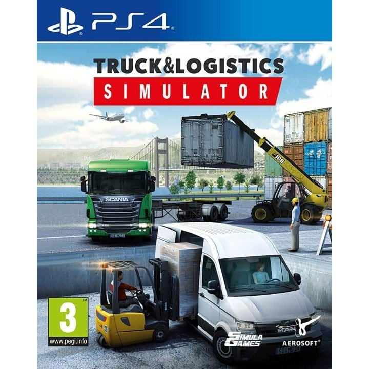 Truck & Logistics Simulator (PS4) i gruppen Elektronikk / TV-spill & tilbehør / Sony PlayStation 4 / Spill hos TP E-commerce Nordic AB (D10095)