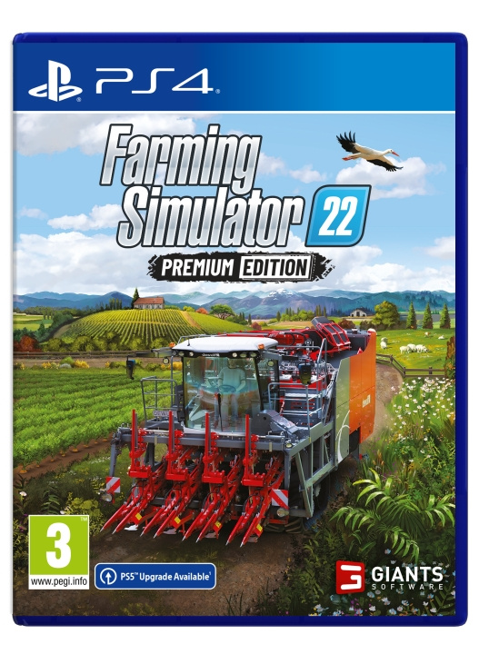 Farming Simulator 22 Premium Edition (PS4) i gruppen Elektronikk / TV-spill & tilbehør / Sony PlayStation 4 / Spill hos TP E-commerce Nordic AB (D10104)