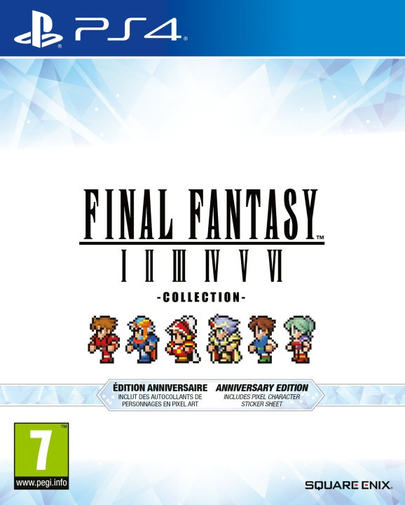 Final Fantasy I-VI - Collection - Anniversary Edition (PS4) i gruppen Elektronikk / TV-spill & tilbehør / Sony PlayStation 4 / Spill hos TP E-commerce Nordic AB (D10105)