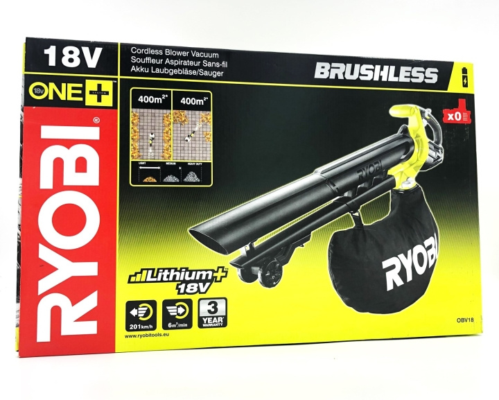 Ryobi One+ OBV18 Trädgårdsdammsugare/lövblås Elektrisk Inget batteri i gruppen HJEM, HUS OG HAGE / Hageprodukter / Hageredskap hos TP E-commerce Nordic AB (D10128)