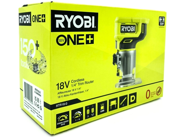 HANDÖVERFRÄS RYOBI RTR18-0 ONE+ 18V UTAN BATTERI i gruppen HJEM, HUS OG HAGE / Verktøy / Annet elektrisk verktøy hos TP E-commerce Nordic AB (D10131)