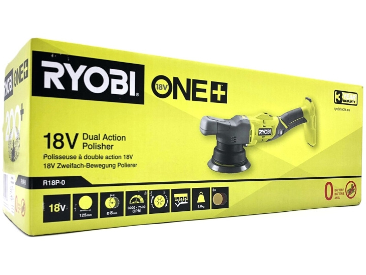 Ryobi One+ R18P-0 18V polermaskin utan batteri i gruppen HJEM, HUS OG HAGE / Verktøy / Annet elektrisk verktøy hos TP E-commerce Nordic AB (D10164)