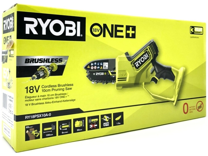 Ryobi ONE+ RY18PSX10A-0 18V Grensåg 10cm Inget batteri i gruppen HJEM, HUS OG HAGE / Verktøy / Annet elektrisk verktøy hos TP E-commerce Nordic AB (D10169)